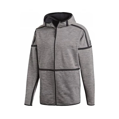 adidas ZNE Series Sports Hooded Woven Jacket Grey/Black CG0248