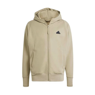 adidas ZNE Solid Logo Running Training Jacket Khaki Outerwear IS9280