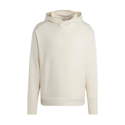 adidas Zoran Casual White Hoodie Unisex Long-Sleeve Pullover HR3507