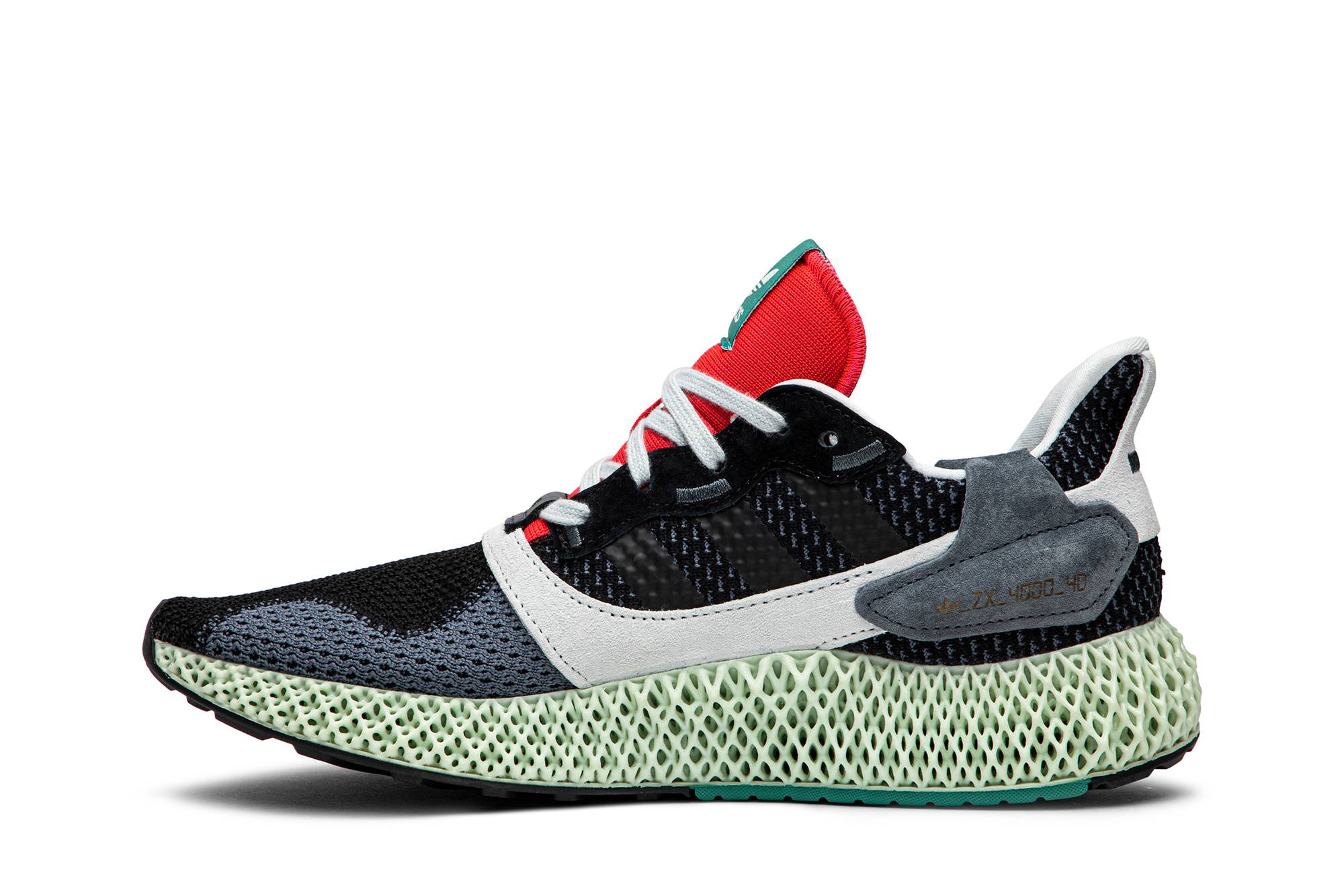 Lookbook 阿迪达斯 ZX4000 4D '黑石英' BD7931