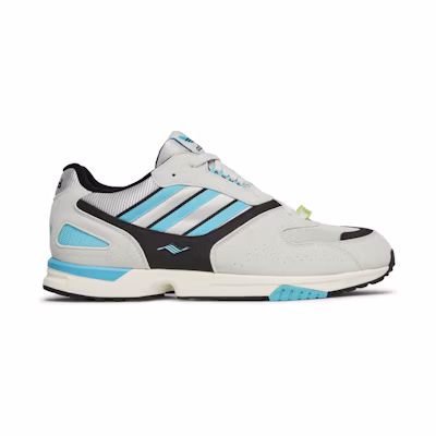 adidas ZX4000 Grey One Bright Cyan