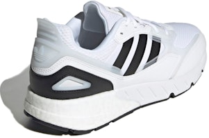 adidas originals ZX 1K Boost 2.0 耐磨減震包覆性 低筒 跑步鞋 男女款 白黑 Shop adidas originals ZX 1K Boost 2.0 耐磨減震包覆性 低筒 跑步鞋 男女款 白黑