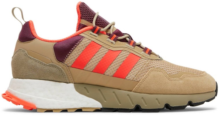 adidas ZX 1K Boost 'Beige Tone Victory Crimson' Beige Merah Kemenangan H00429 Buy adidas ZX 1K Boost 'Beige Tone Victory Crimson' Beige Merah Kemenangan H00429