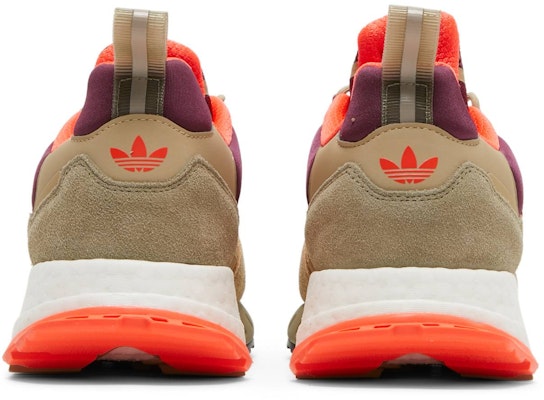 adidas ZX 1K Boost 'Beige Tone Victory Crimson' Beige Merah Kemenangan H00429 Details for adidas ZX 1K Boost 'Beige Tone Victory Crimson' Beige Merah Kemenangan H00429