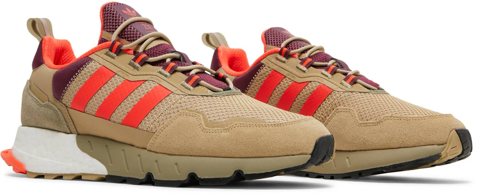 adidas ZX 1K Boost 'Tono Beige y Rojo Carmesí de Victoria' H00429 Cheap adidas ZX 1K Boost 'Tono Beige y Rojo Carmesí de Victoria' H00429