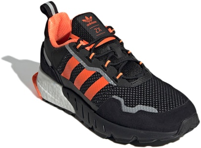 adidas ZX 1K Boost 'Hitam Solar Oren' H00428 Lookbook adidas ZX 1K Boost 'Hitam Solar Oren' H00428