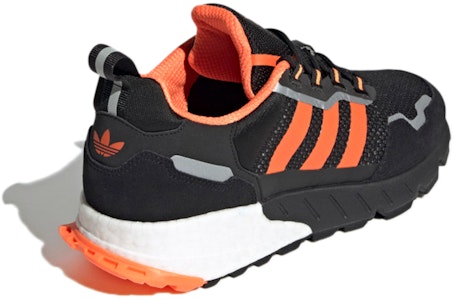 adidas ZX 1K Boost 'Hitam Solar Oren' H00428 Shop adidas ZX 1K Boost 'Hitam Solar Oren' H00428