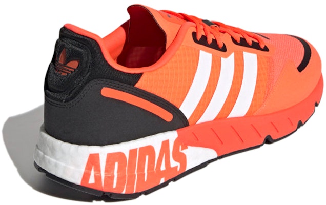 adidas ZX 1K Boost 'Bold Logo Graphic - Solar Merah' FY3631 Shop adidas ZX 1K Boost 'Bold Logo Graphic - Solar Merah' FY3631