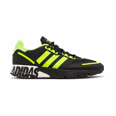 adidas ZX 1K Boost 'Bold Logo Graphic - Black Solar Yellow'