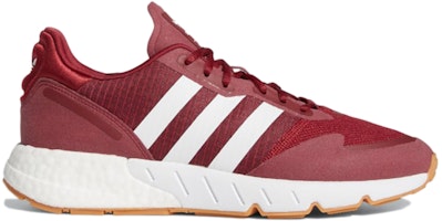 adidas ZX 1K Boost 'Collegiate Burgundy Gum' Lelaki Wanita Sneakers H01910 Order adidas ZX 1K Boost 'Collegiate Burgundy Gum' Lelaki Wanita Sneakers H01910