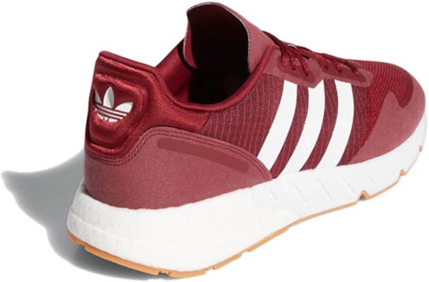 阿迪达斯ZX 1K Boost '大学酒红色口香糖' H01910 Shop 阿迪达斯ZX 1K Boost '大学酒红色口香糖' H01910