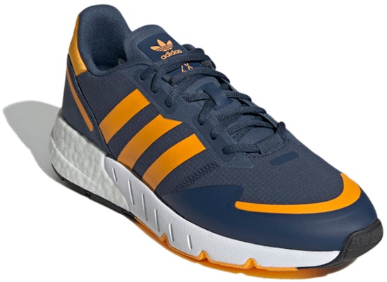 adidas ZX 1K Boost 'Crew Navy Semi Solar Gold' H00416 Lookbook adidas ZX 1K Boost 'Crew Navy Semi Solar Gold' H00416