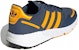 adidas ZX 1K Boost 'Crew Navy Semi Solar Gold' Lelaki Perempuan Kasut H00416