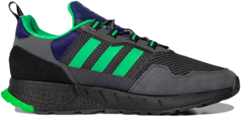 adidas ZX 1K Boost 'Grey Screaming Green' H00430 Order adidas ZX 1K Boost 'Grey Screaming Green' H00430