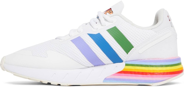 adidas ZX 1K Boost 'Pride' Pelangi GW2418 Lookbook adidas ZX 1K Boost 'Pride' Pelangi GW2418