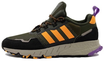 adidas ZX 1K Boost 'Seasonality - Black Purple Orange' GZ3546 adidas ZX 1K Boost 'Seasonality - Black Purple Orange' GZ3546