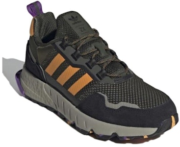 adidas ZX 1K Boost 'Seasonality - Hitam Ungu Oranye' GZ3546 Lookbook adidas ZX 1K Boost 'Seasonality - Hitam Ungu Oranye' GZ3546