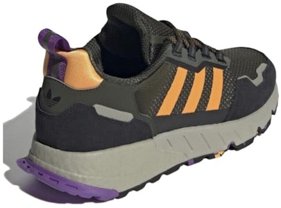 adidas ZX 1K Boost 'Seasonality - Hitam Ungu Oranye' GZ3546 Shop adidas ZX 1K Boost 'Seasonality - Hitam Ungu Oranye' GZ3546