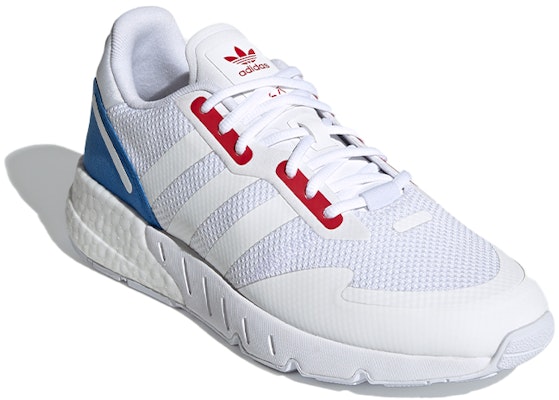 아디다스 ZX 1K 부스트 '화이트 블루' GW2501 Lookbook 아디다스 ZX 1K 부스트 '화이트 블루' GW2501
