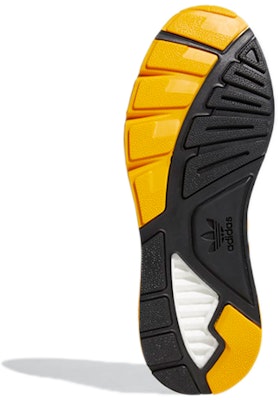 adidas ZX 1K Boost 'White Collegiate Gold' GX6117 Details for adidas ZX 1K Boost 'White Collegiate Gold' GX6117
