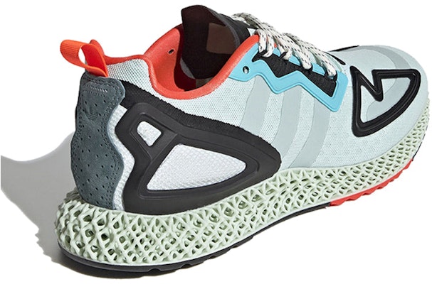 阿迪达斯 ZX 2000 4D '疾速绿' FV8500 Lookbook 阿迪达斯 ZX 2000 4D '疾速绿' FV8500