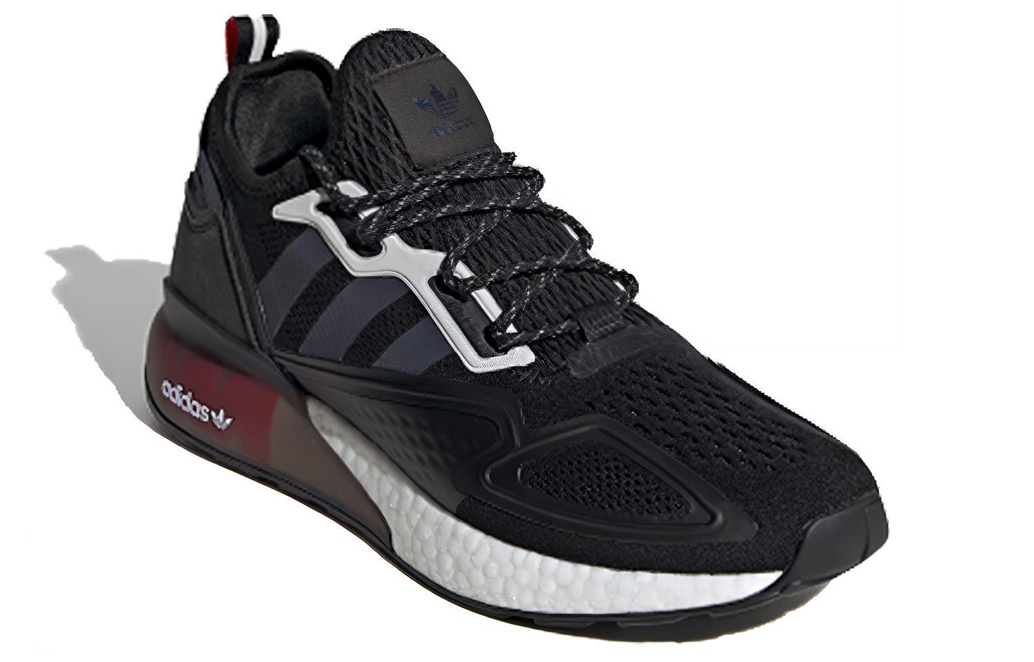 Order adidas ZX 2000 Boost 'Hitam Iridescent Merah Kejut' FX7475