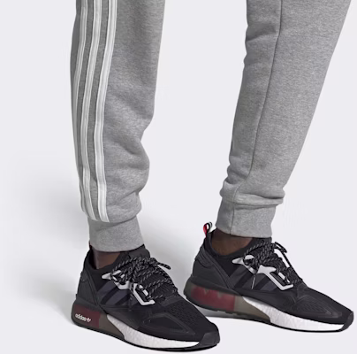 阿迪达斯 ZX 2000 Boost 黑色幻彩震撼红 FX7475 Details for 阿迪达斯 ZX 2000 Boost 黑色幻彩震撼红 FX7475