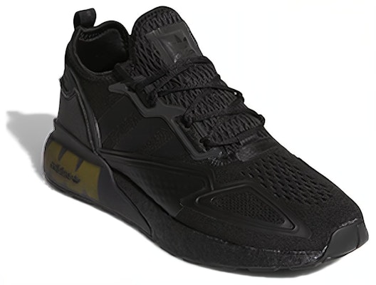 adidas ZX 2000 Boost 'Hitam Kuning Solar' FV8453 Lookbook adidas ZX 2000 Boost 'Hitam Kuning Solar' FV8453