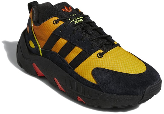 阿迪达斯 ZX 22 Boost '黑色冲击橙' FZ5885 Lookbook 阿迪达斯 ZX 22 Boost '黑色冲击橙' FZ5885