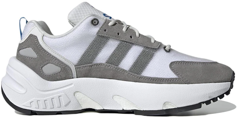 adidas originals ZX 22 Boost 輕便耐磨防滑 低筒 跑步鞋 白灰 Order adidas originals ZX 22 Boost 輕便耐磨防滑 低筒 跑步鞋 白灰