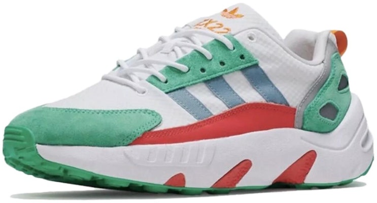 阿迪达斯ZX 22 Boost '白色高分辨率绿' GZ4946 Shop 阿迪达斯ZX 22 Boost '白色高分辨率绿' GZ4946