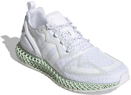 adidas ZX 2K 4D 'Triple White' Zapatillas Blancas FW2002 Lookbook adidas ZX 2K 4D 'Triple White' Zapatillas Blancas FW2002