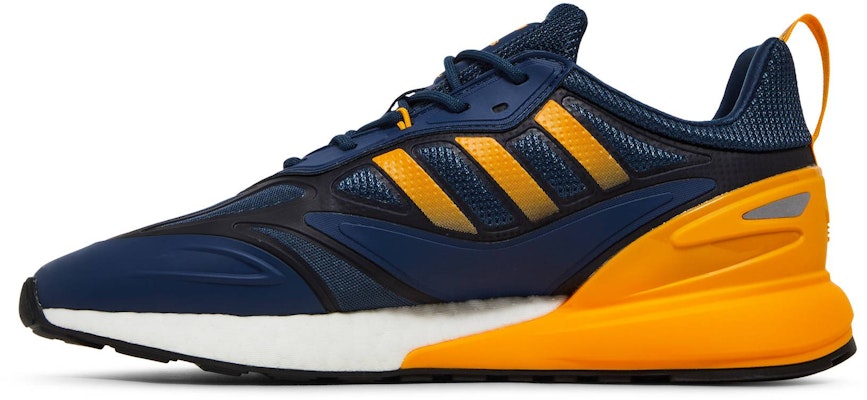 adidas ZX 2K Boost 2.0 'Crew Blue Semi Solar Gold' Lelaki & Wanita Malaysia GZ7733 Lookbook adidas ZX 2K Boost 2.0 'Crew Blue Semi Solar Gold' Lelaki & Wanita Malaysia GZ7733