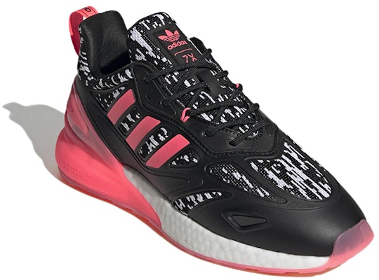 아디다스 ZX 2K 부스트 2.0 '디지털 블랙 핑크' GW8237 Lookbook 아디다스 ZX 2K 부스트 2.0 '디지털 블랙 핑크' GW8237