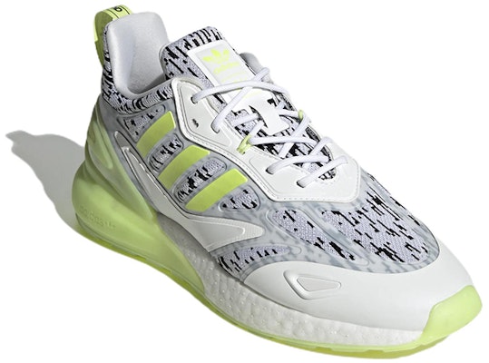 아디다스 ZX 2K 부스트 2.0 '디지-화이트 펄스 라임' GW0624 GW0624 Lookbook 아디다스 ZX 2K 부스트 2.0 '디지-화이트 펄스 라임' GW0624 GW0624