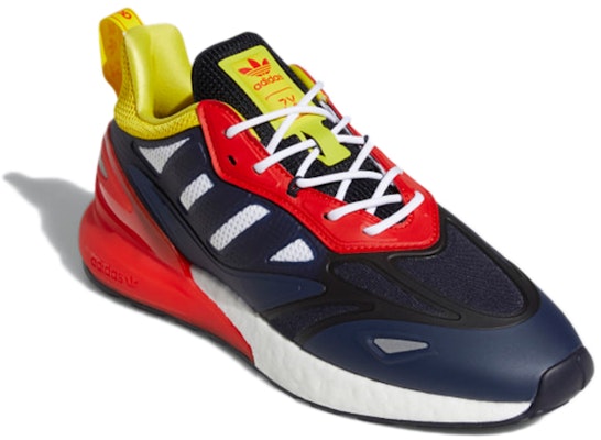 adidas ZX 2K Boost 2.0 'Azul Marino Rojo Amarillo' GY5797 Lookbook adidas ZX 2K Boost 2.0 'Azul Marino Rojo Amarillo' GY5797