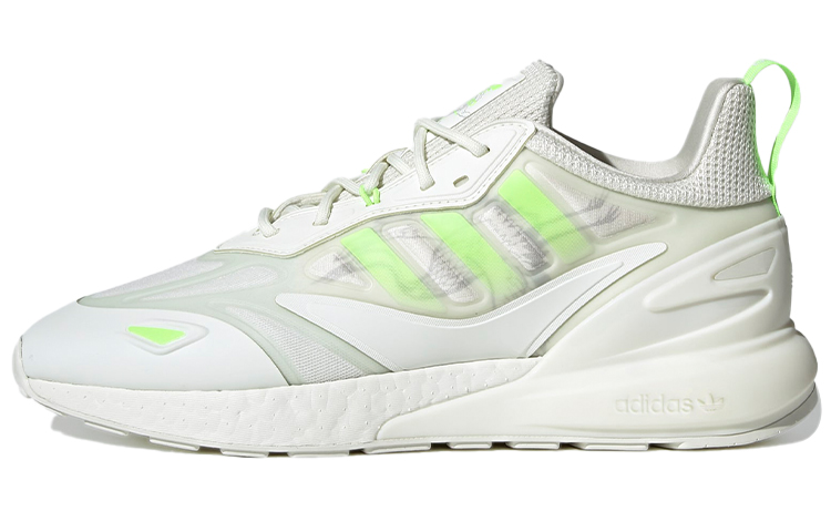 Buy adidas originals ZX 2K Boost 2.0 減震防滑 復古運動鞋 白綠色