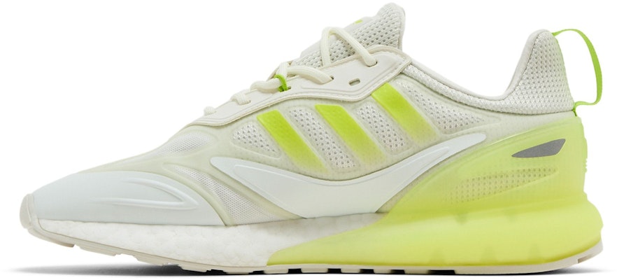 adidas ZX 2K Boost 2.0 'Blanco Semi Solar Slime' GZ7734 Lookbook adidas ZX 2K Boost 2.0 'Blanco Semi Solar Slime' GZ7734