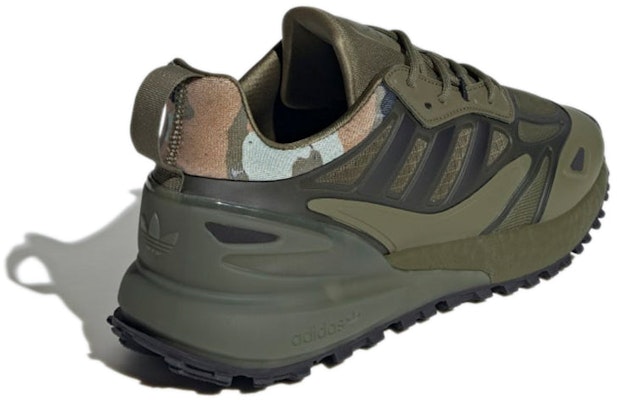 阿迪达斯ZX 2K Boost 2.0 Trail '橄榄迷彩' GZ7784 Shop 阿迪达斯ZX 2K Boost 2.0 Trail '橄榄迷彩' GZ7784