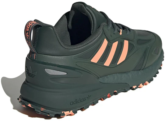 阿迪达斯 ZX 2K Boost 2.0 Trail 矿物绿橙光配色 GX9469 Shop 阿迪达斯 ZX 2K Boost 2.0 Trail 矿物绿橙光配色 GX9469