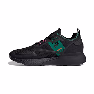 adidas ZX 2K Boost 'Black Bright Green'