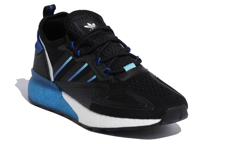 Lookbook adidas ZX 2K Boost 'Hitam Biru Terang' FY1458