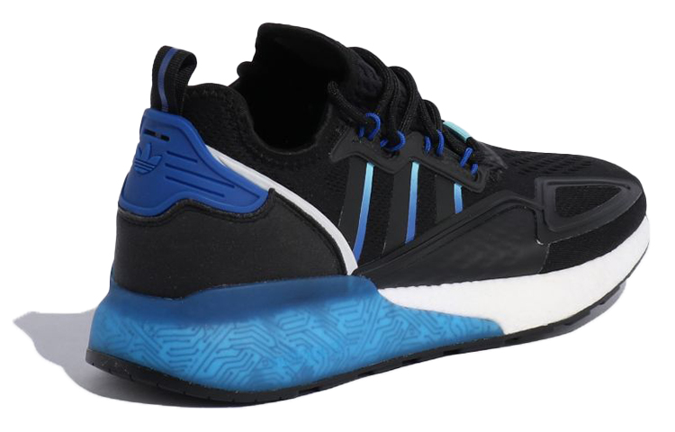 Shop adidas ZX 2K Boost 'Hitam Biru Terang' FY1458