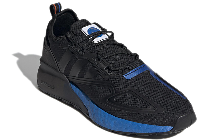 Lookbook adidas ZX 2K Boost 'Negro Resplandor Azul' FX7029