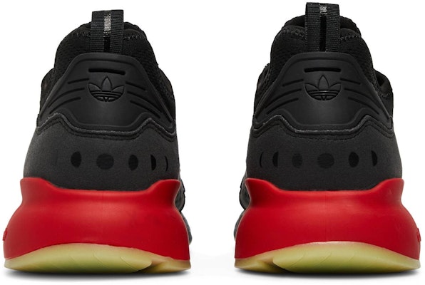 adidas Originals ZX 2K Boost 百搭舒適 潮流 耐磨防滑 低筒 生活休閒鞋 男款 黑紅 Details for adidas Originals ZX 2K Boost 百搭舒適 潮流 耐磨防滑 低筒 生活休閒鞋 男款 黑紅