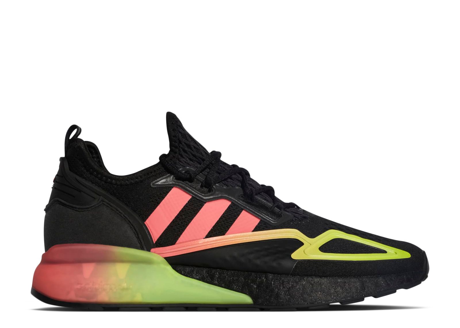 Buy adidas ZX 2K Boost 'Black Signal Green Pink' FY1142