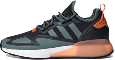 adidas ZX 2K Boost 'Black Tech Emerald' FZ0218 adidas ZX 2K Boost 'Black Tech Emerald' FZ0218