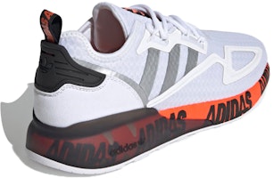 adidas ZX 2K Boost '大膽標誌圖形 - 白色' FX7030 Lookbook adidas ZX 2K Boost '大膽標誌圖形 - 白色' FX7030