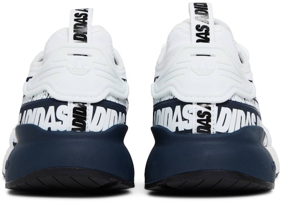 adidas ZX 2K Boost 'Bold Logo Graphic - Putih Navy' FX7036 Details for adidas ZX 2K Boost 'Bold Logo Graphic - Putih Navy' FX7036