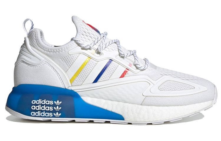 adidas ZX 2K Boost 'Footwear White Blue' 圖 2